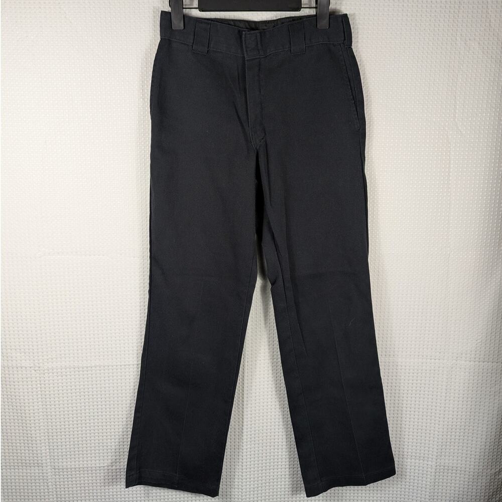 Dickies 874 Flex Original Fit Pants 31x32 Mens Black Workwear Chino Straight